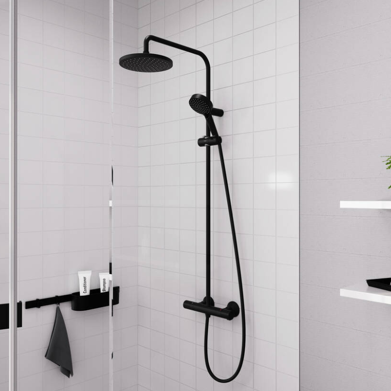 Hansgrohe Vernis Blend Showerpipe 200 1Jet EcoSmart With