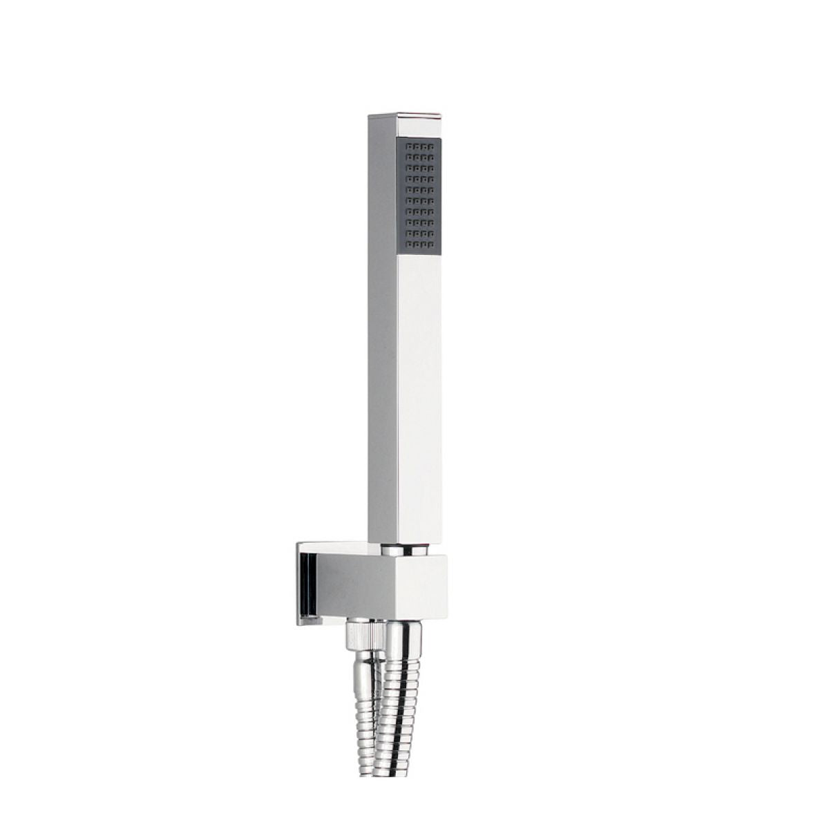 Crosswater Square Wall Outlet With Hose & Handset – Bathrooms Direct Yorkshire