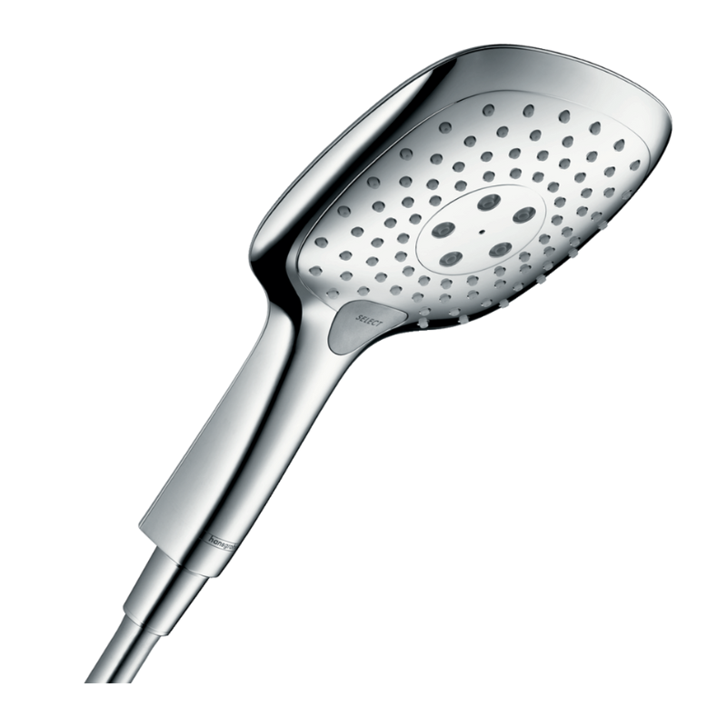 hansgrohe Raindance Select E 150 シャワーヘッド Hansgrohe Raindance Select E 150 3 Jet Hand Shower – Bathrooms