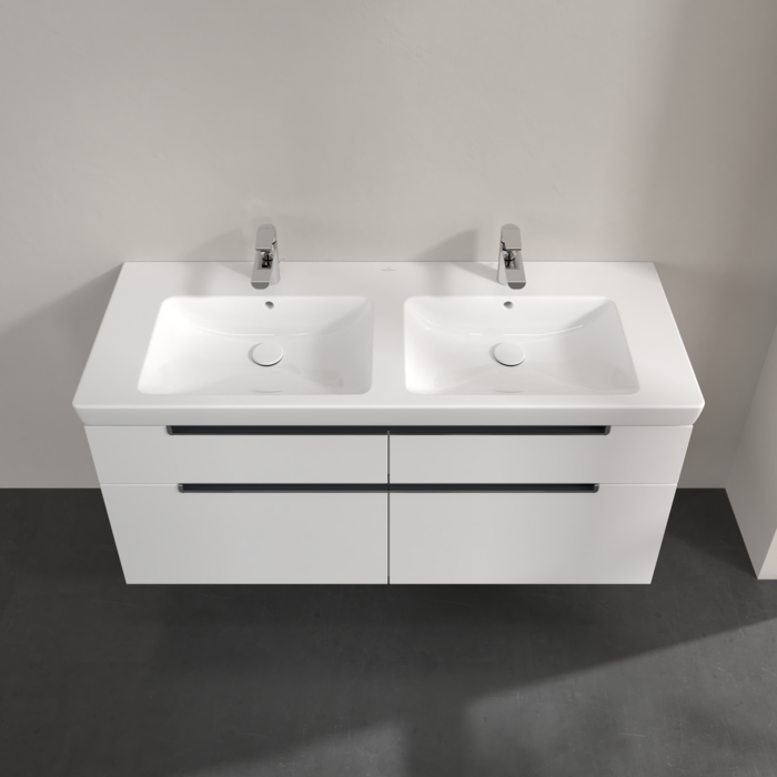 Villeroy & Boch Subway 2.0 1300mm Vanity Unit & Double Washbasin