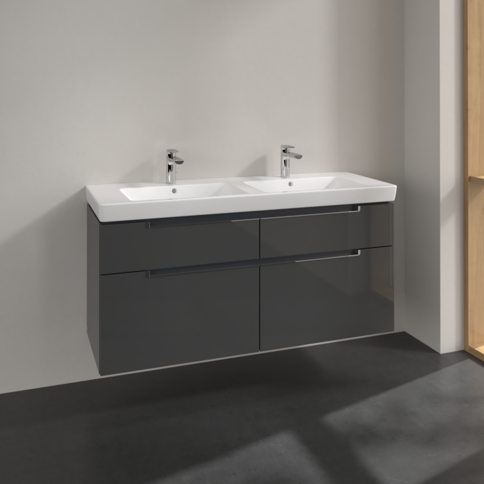 Villeroy & Boch Subway 2.0 1300mm Vanity Unit & Double Washbasin
