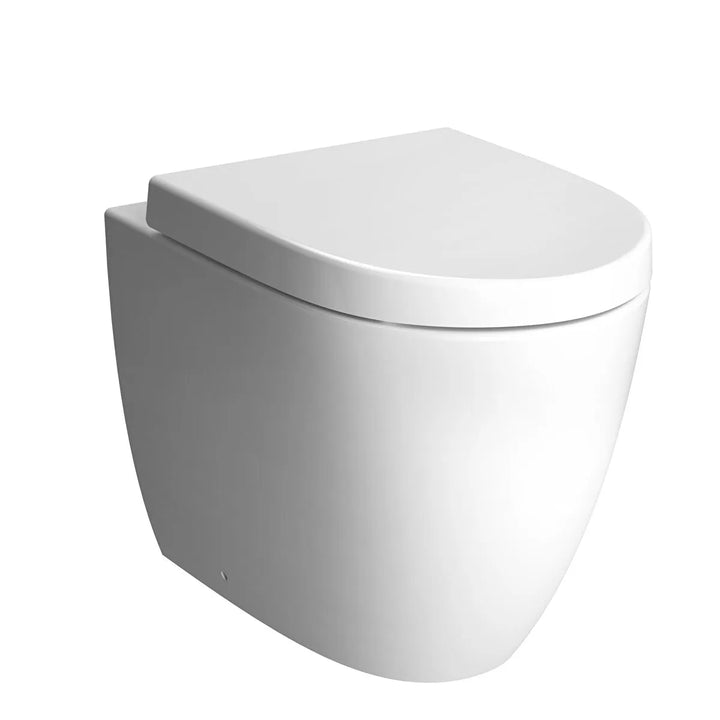 VitrA Sento Rimless Back To Wall Toilet & Soft Close Seat