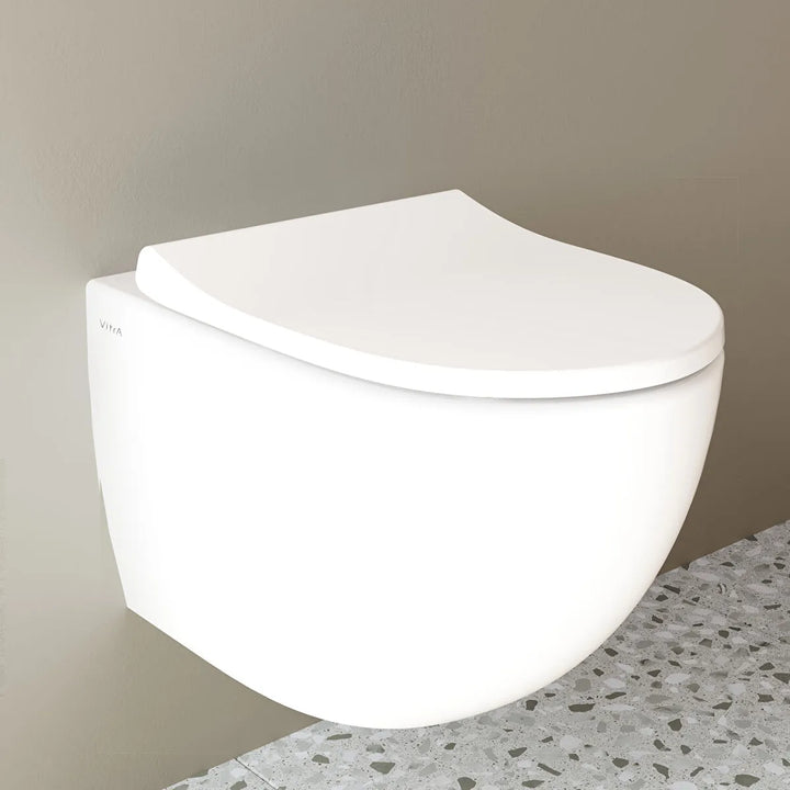 VitrA Sento Rimless Wall Hung Toilet & Seat