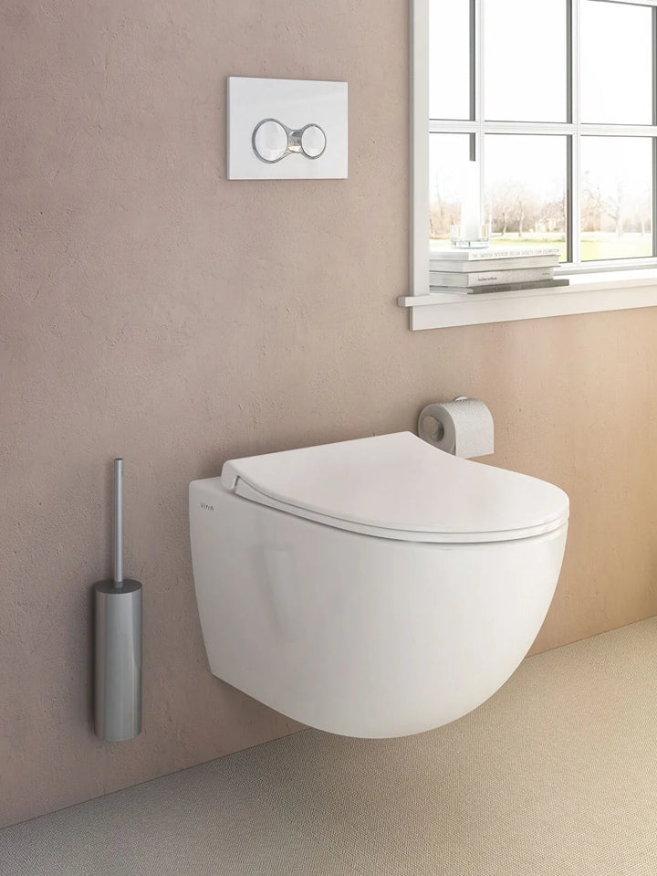 VitrA Sento Rimless Wall Hung Toilet & Seat