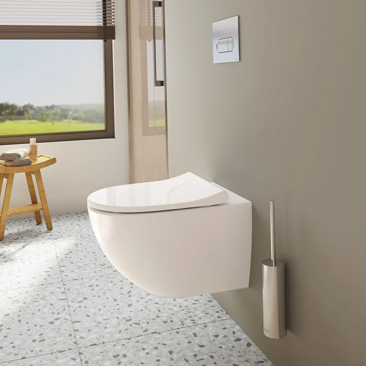 VitrA Sento Rimless Wall Hung Toilet & Seat