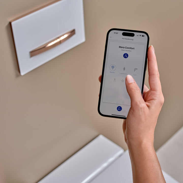 Geberit AquaClean Mera Comfort Wall Mounted Shower Toilet