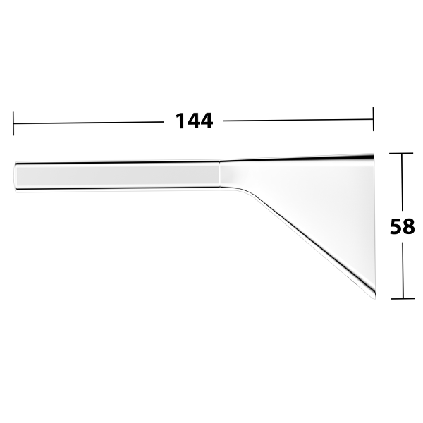 Keuco Aveno Chrome Spare Toilet Paper Holder