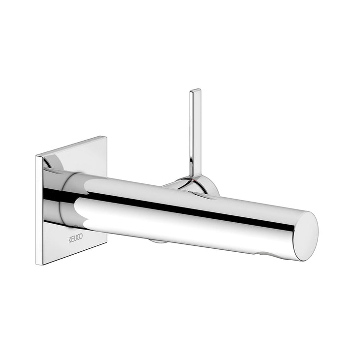 Keuco IXMO Pure Square Wall Mounted Single Lever Basin Mixer In Chrome
