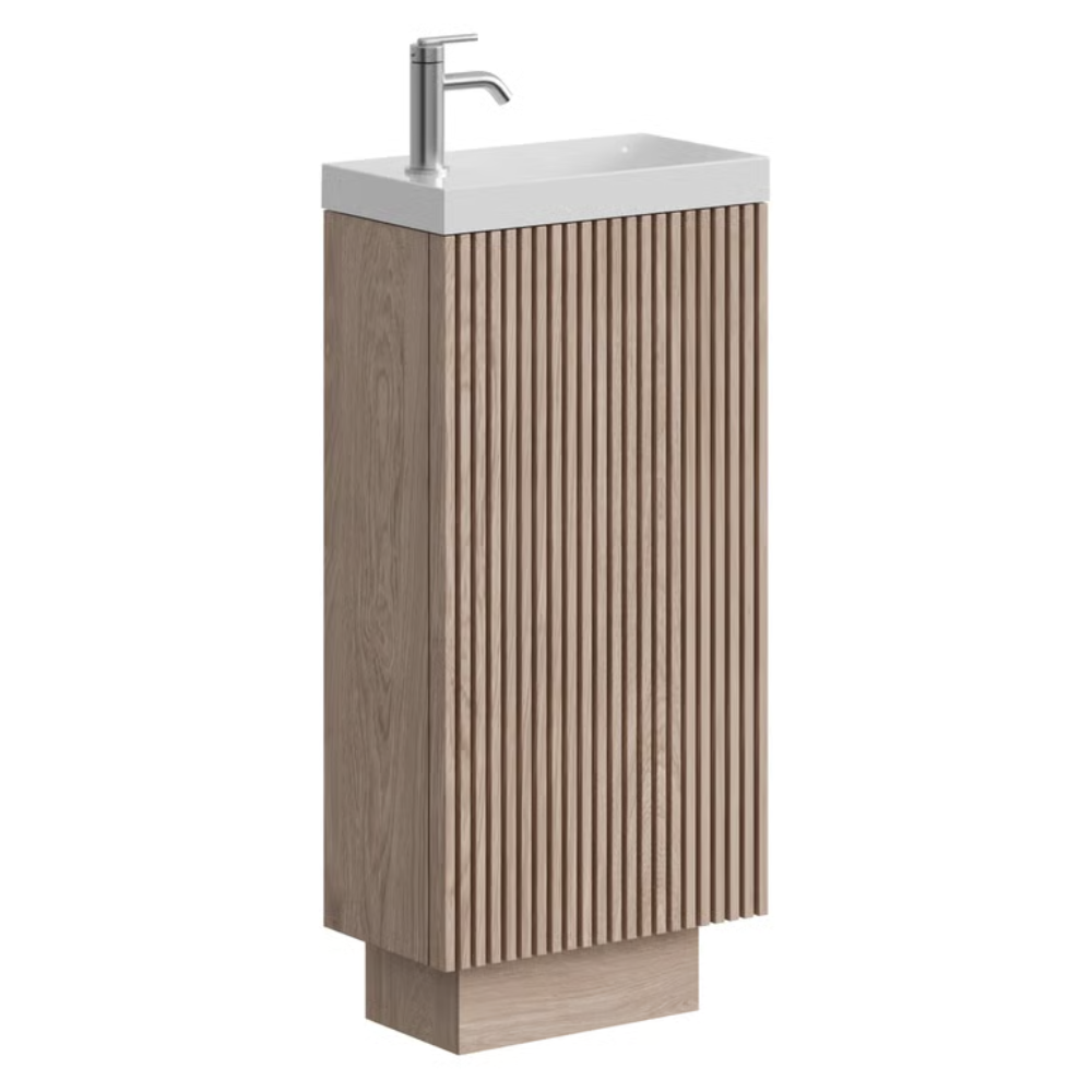 Crosswater Limit 400mm Floorstanding Vanity Unit & Basin