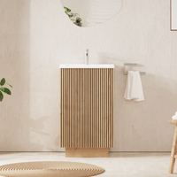 Crosswater Limit 500mm Floorstanding Vanity Unit & Basin