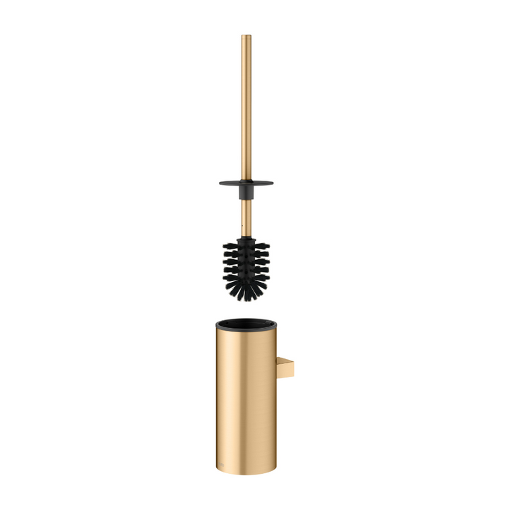 Keuco Moll Brushed Brass Toilet Brush Holder