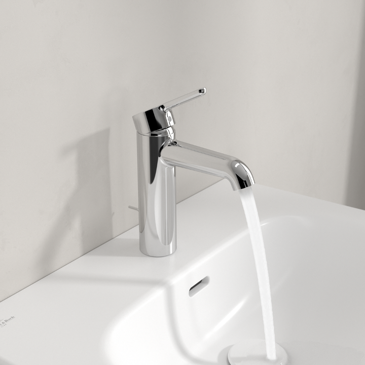 Villeroy & Boch Skyla Single Lever Basin Mixer With Pop-Up Waste In Chrome