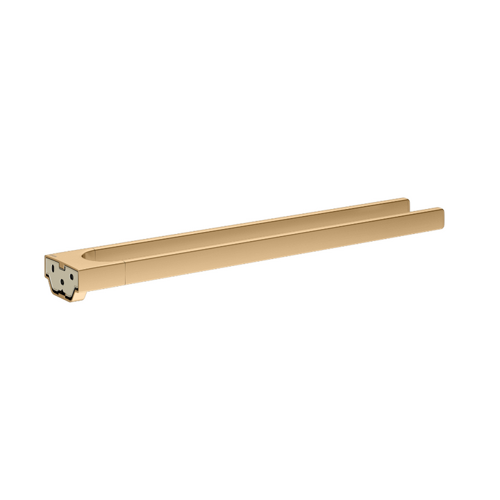 Keuco Moll Brushed Brass Double Towel Holder
