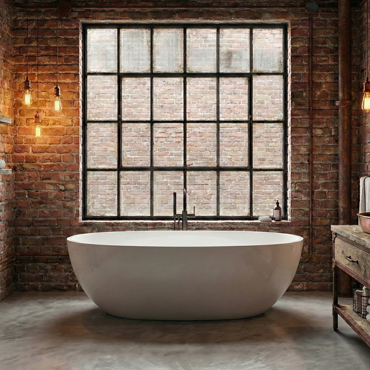 Ashton & Bentley Whitestone Oceanus 1700mm Freestanding Bath