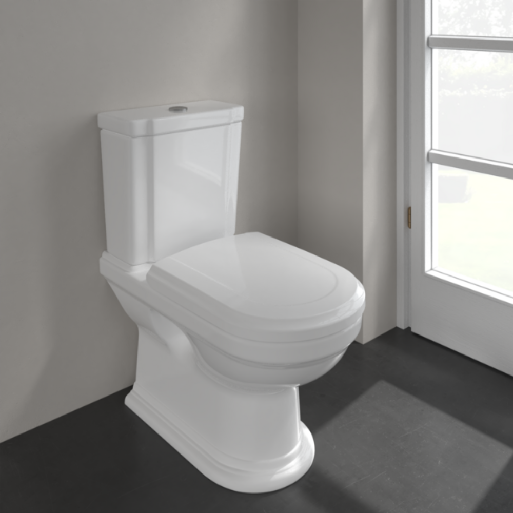 Villeroy & Boch Hommage Close Coupled Toilet & Seat