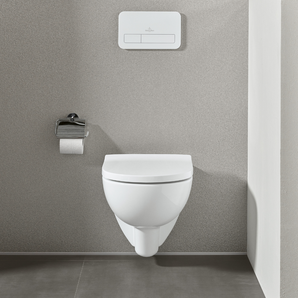 Villeroy & Boch O.Novo Wall-Hung TwistFlush Toilet Combi-Pack