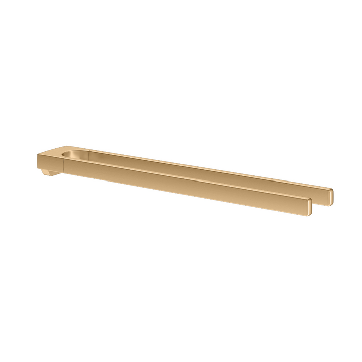 Keuco Moll Brushed Brass Double Towel Holder