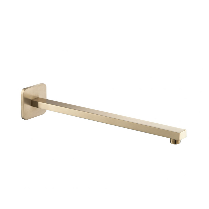 JTP HIX Brushed Brass 250mm Square Shower Head