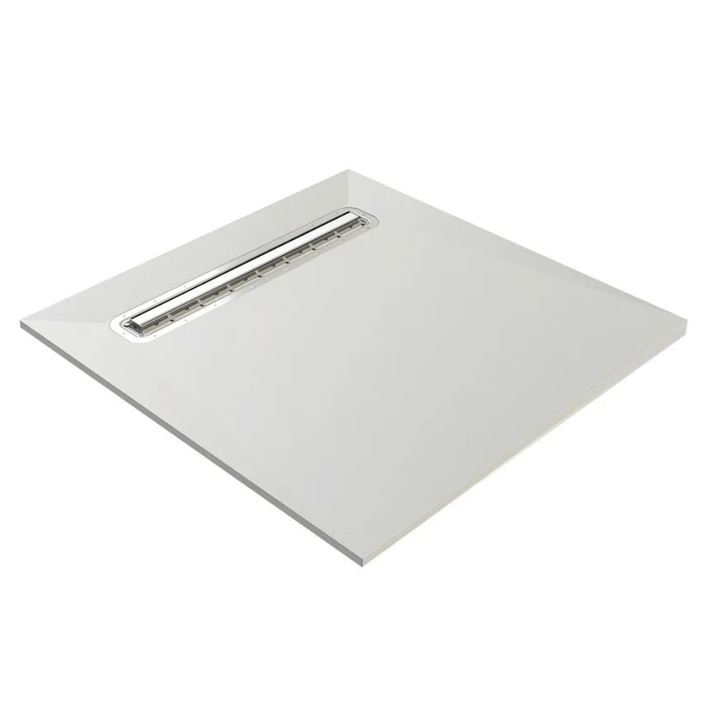 Impey Aqua-Dec Linear 4 Wetroom Tray 600mm Drain