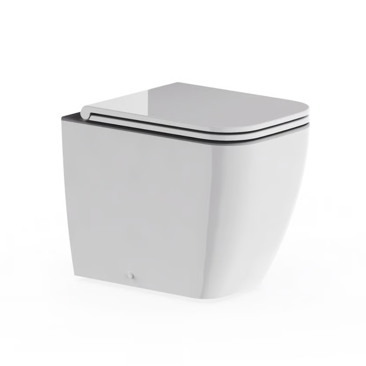 Crosswater Mada Square Back To Wall Toilet & Seat