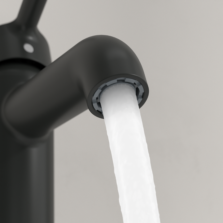Villeroy & Boch Skyla Single Lever Basin Mixer With Pop-Up Waste In Matt Black