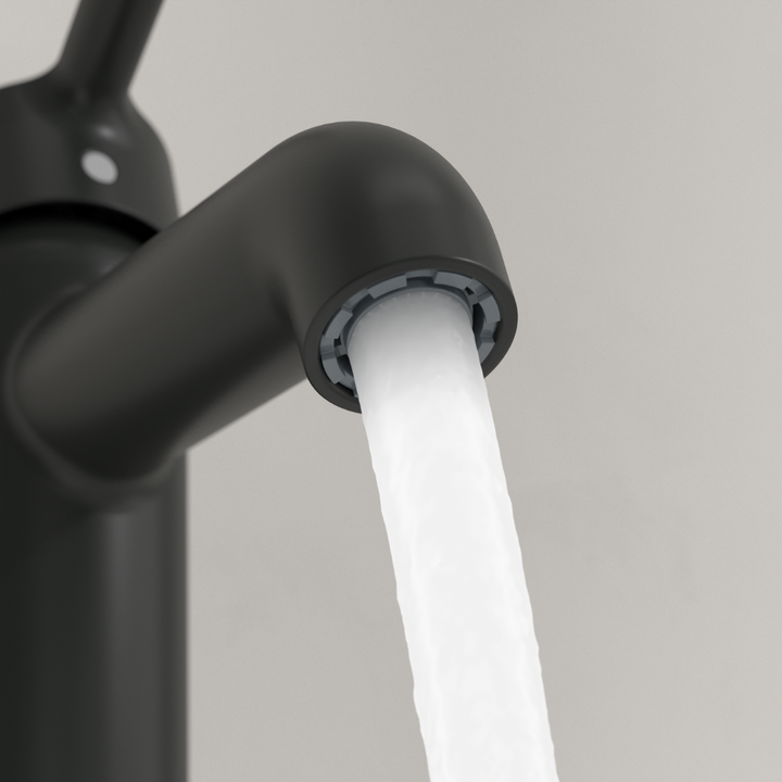 Villeroy & Boch Skyla Single Lever Basin Mixer Without Waste In Matt Black