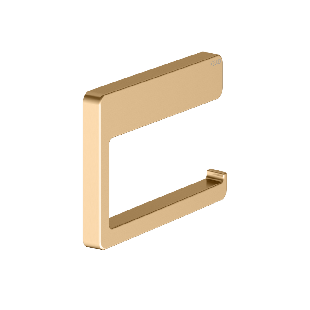 Keuco Moll Brushed Brass Toilet Paper Holder