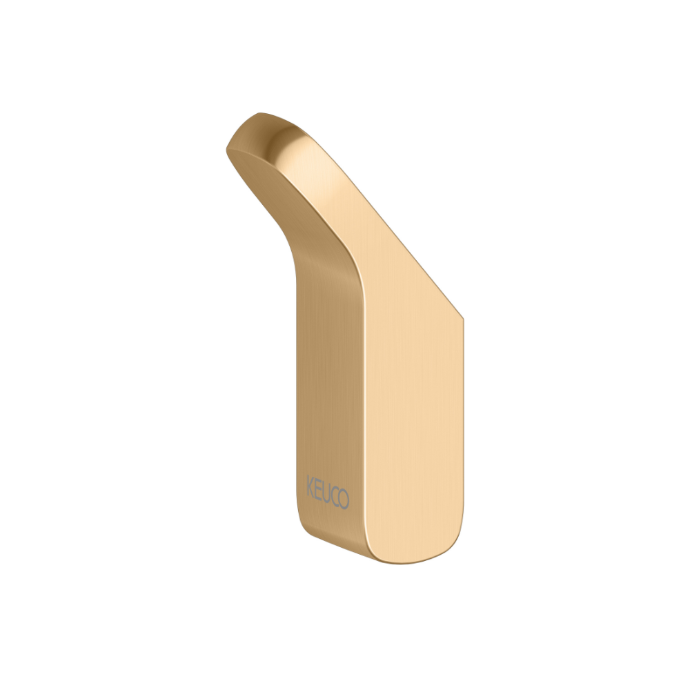 Keuco Moll Brushed Brass Towel Hook
