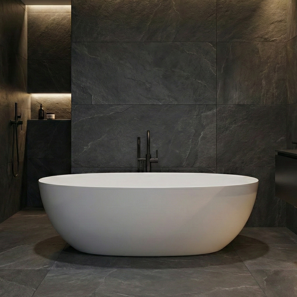 Ashton & Bentley Whitestone Oceanus 1700mm Freestanding Bath