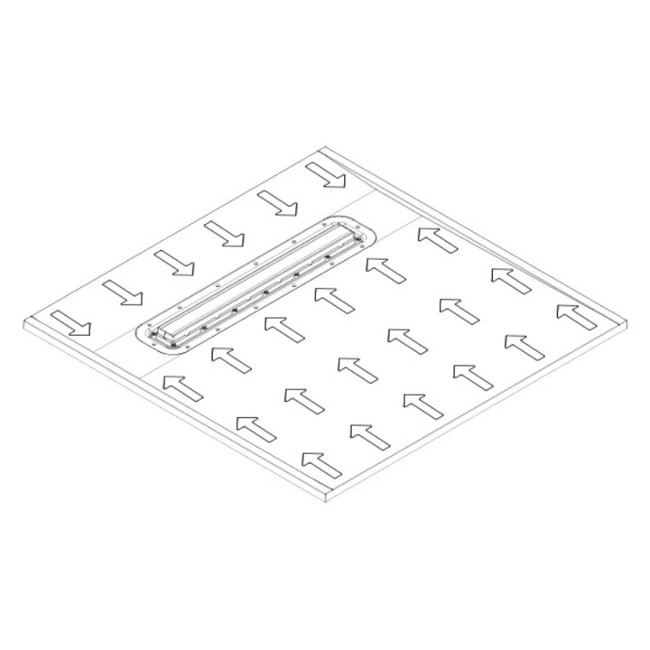 Impey Aqua-Dec Linear 2 Wetroom Tray