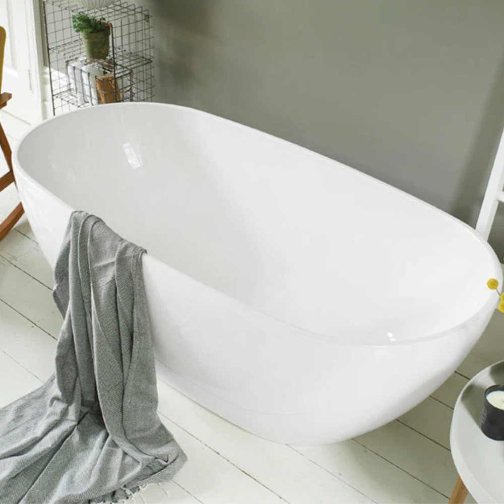 Waters Infinity Brook 1690mm Freestanding Bath