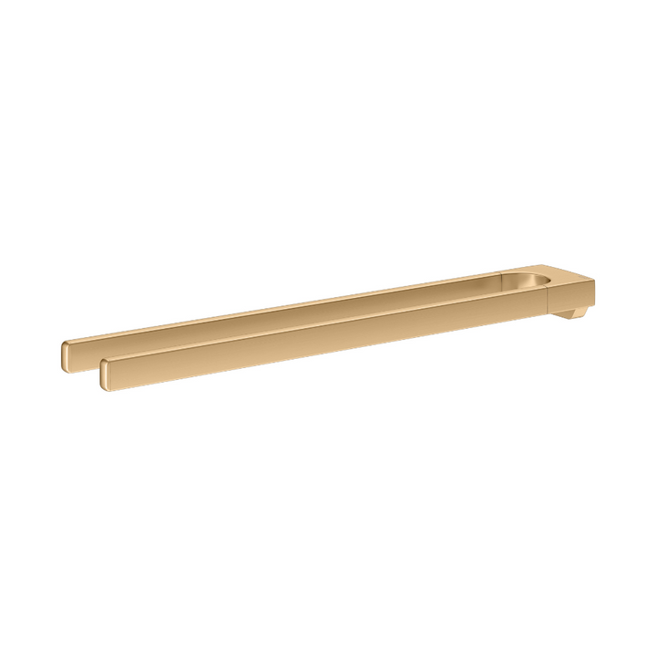 Keuco Moll Brushed Brass Double Towel Holder