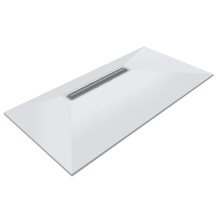 Impey Aqua-Dec Linear 4 Wetroom Tray 600mm Drain