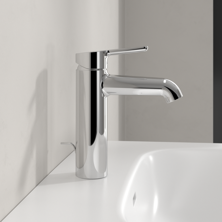 Villeroy & Boch Skyla Single Lever Basin Mixer With Pop-Up Waste In Chrome