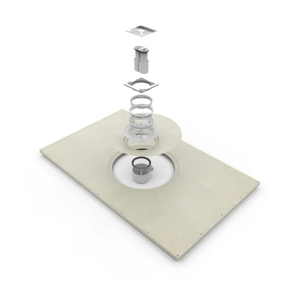 Impey Aqua-Dec Easy Fit Wetroom Tray