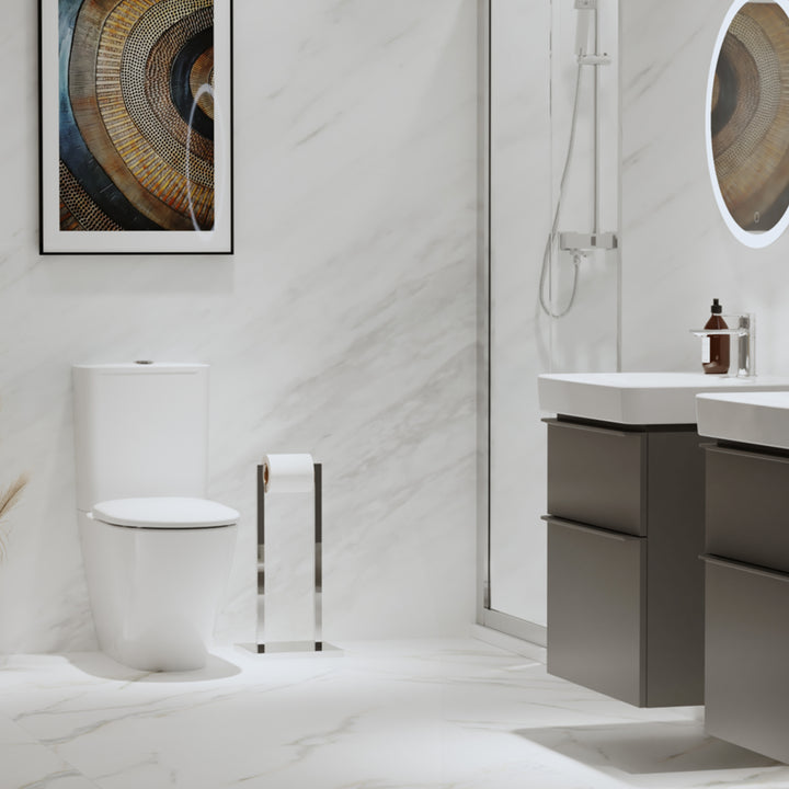 Geberit Smyle 3-in-1 Rimless Close Coupled Toilet Pack with Pan, Cistern & Soft Close Seat