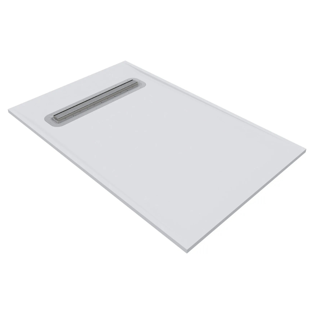 Impey Aqua-Dec Linear 4 Wetroom Tray 600mm Drain