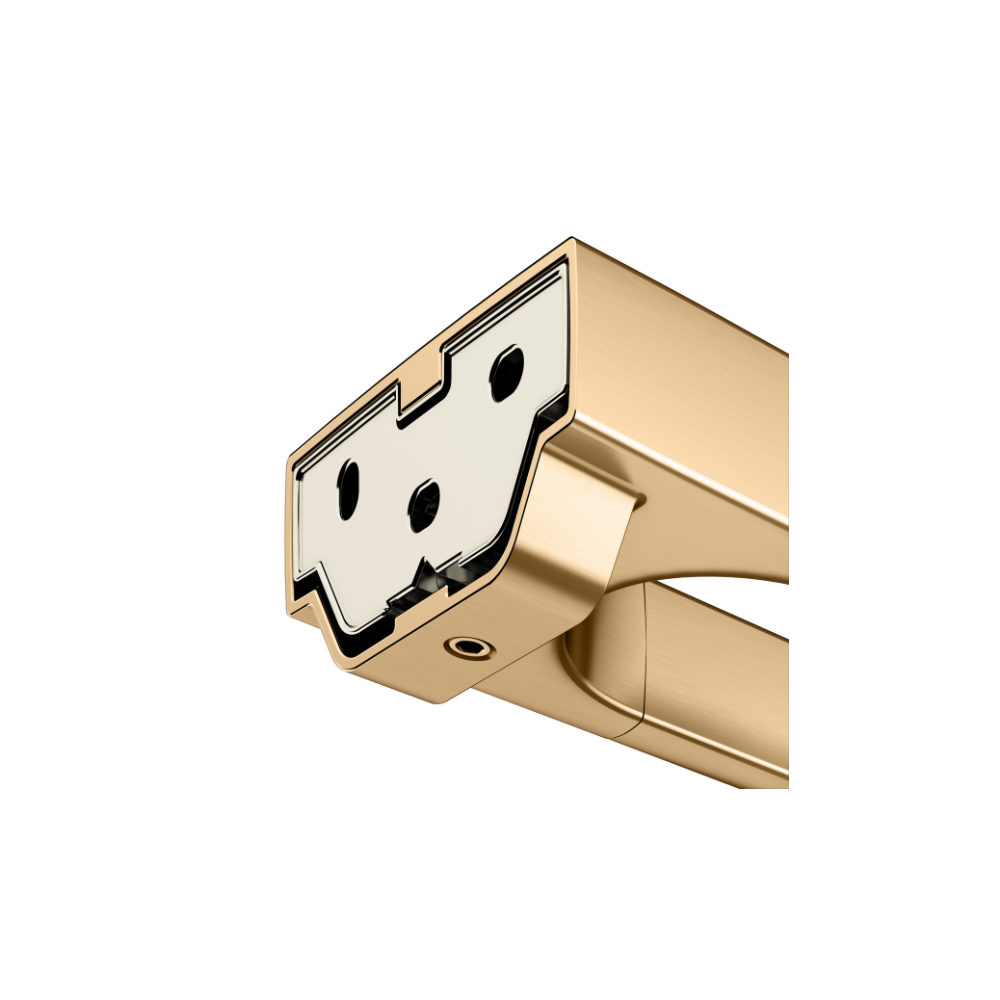Keuco Moll Brushed Brass Double Towel Holder