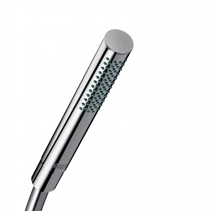 Hansgrohe Round Ecostat Valve with Raindance 240 Overhead Shower and Baton Hand Shower