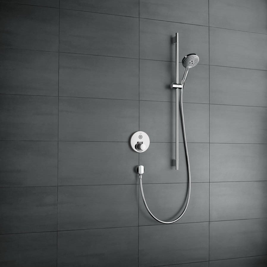 15744000 Hansgrohe ShowerSelect Round Thermostatic Mixer 1 Outlet – Bathrooms ...