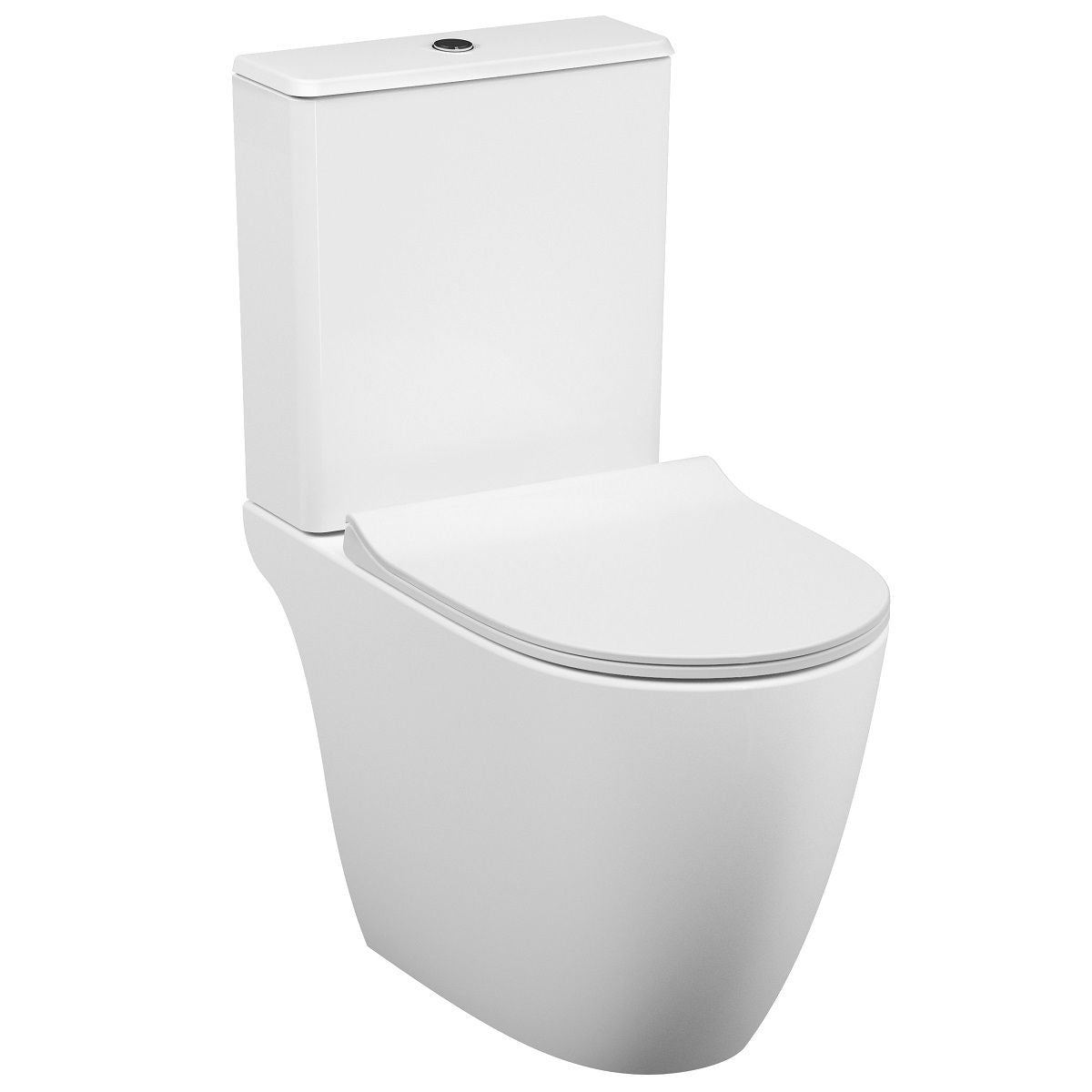 Sento Toilets VitrA Sento Close Coupled Open Back Rimless Toilet – Bathrooms Direct ...