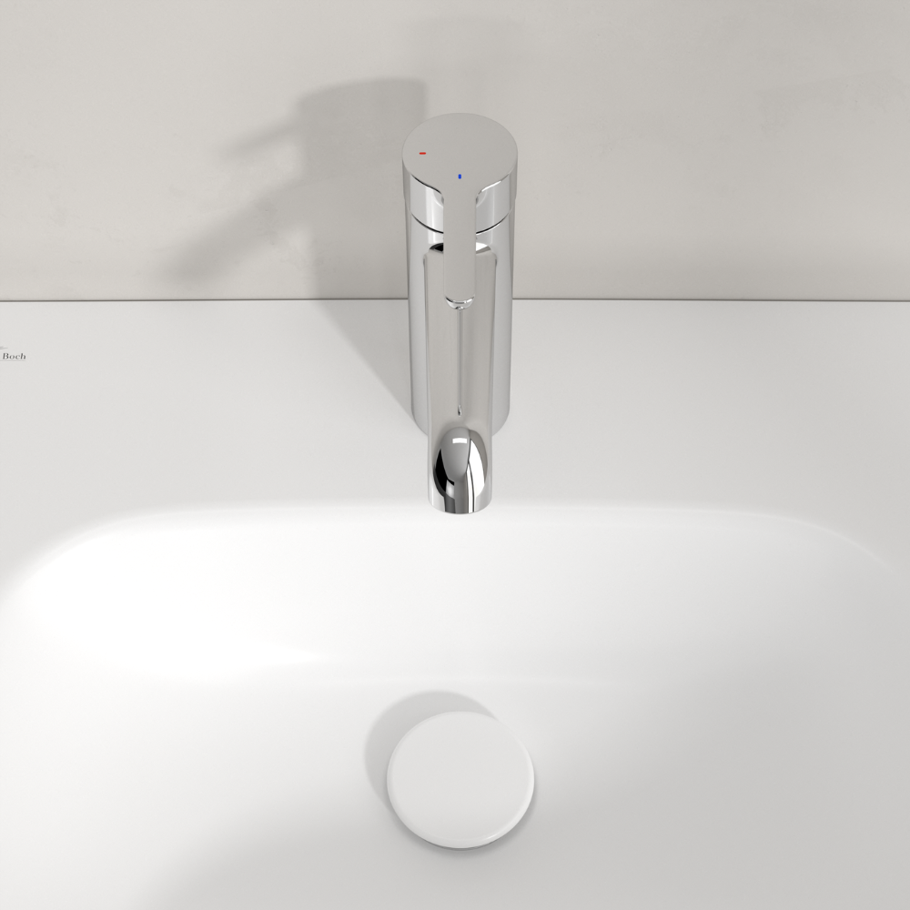 Villeroy & Boch Skyla Single Lever Basin Mixer Without Waste In Chrome