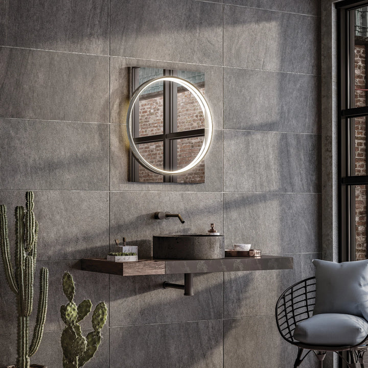 HIB Solas Round LED Mirror