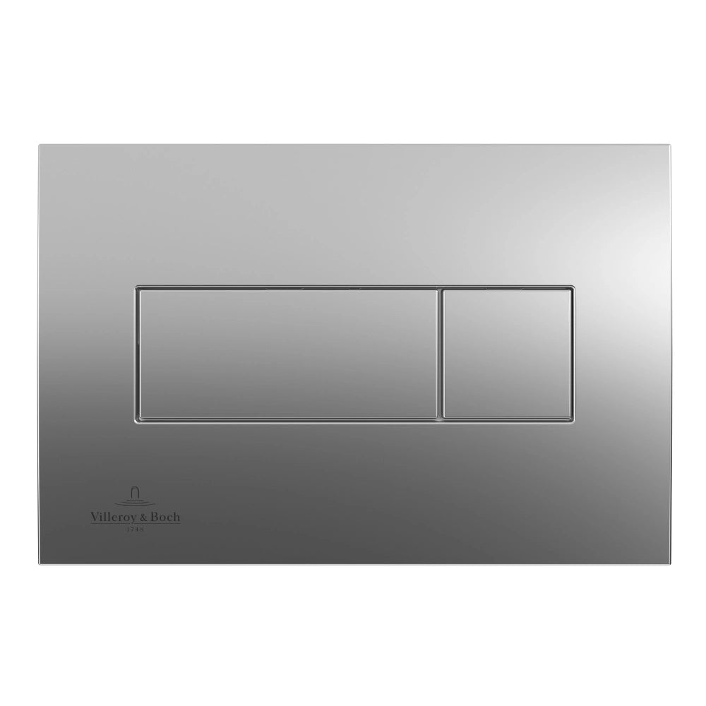 Villeroy & Boch ViConnect Pro S Toilet Frame, Cistern and Flush Plate Set – Chrome