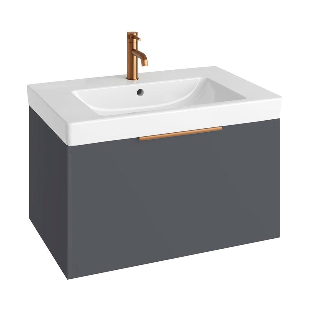 Abacus S3 Concepts Matt Anthracite 800mm Basin & Vanity Unit