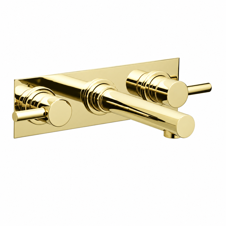 Swadling Absolute 3 Hole Wall Mounted Bath Tap