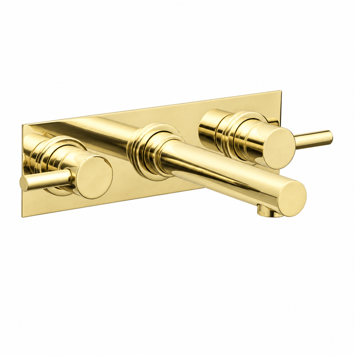 Swadling Absolute 3 Hole Wall Mounted Bath Tap
