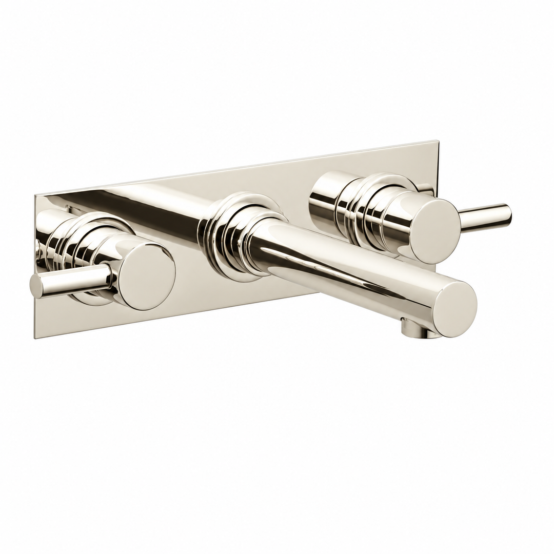 Swadling Absolute 3 Hole Wall Mounted Bath Tap