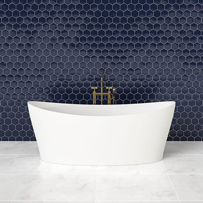 Ashton & Bentley Whitestone Thalassa 1600mm Freestanding Bath