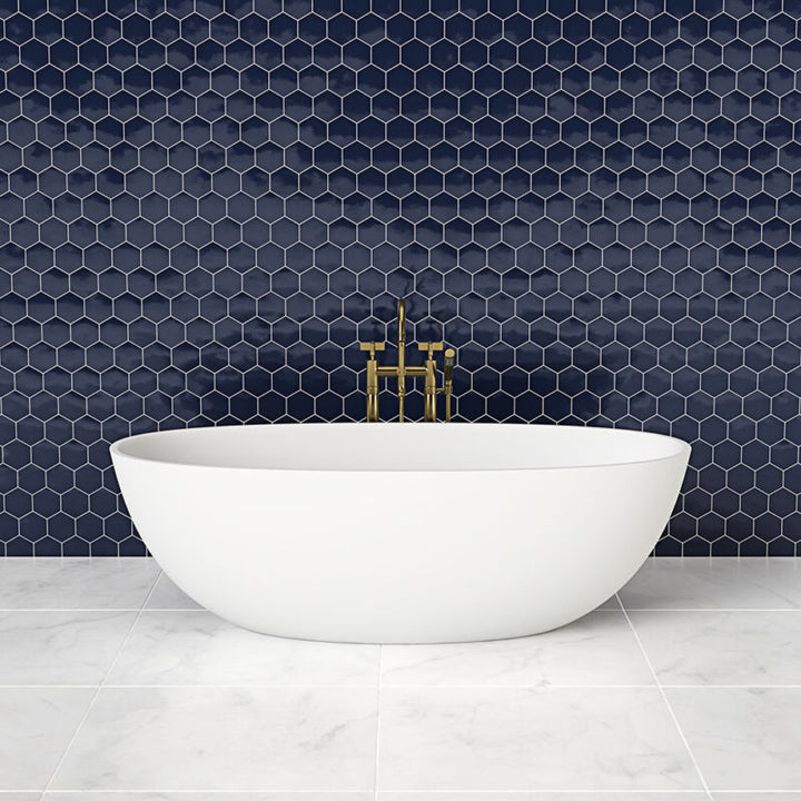 Ashton & Bentley Whitestone Oceanus 1600mm Freestanding Bath